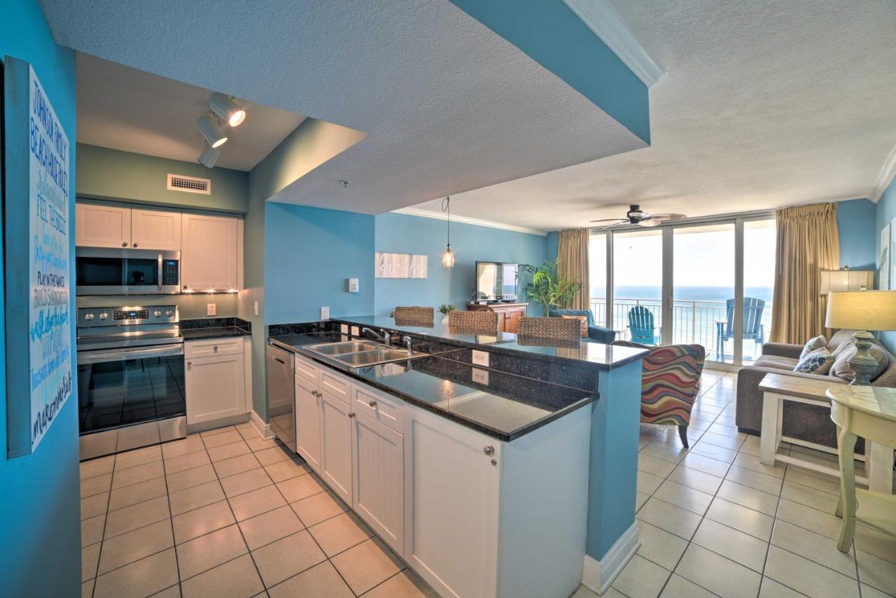 Spectacular Oceanfront Emerald Beach Resort Condo Panama Stadt Exterior foto