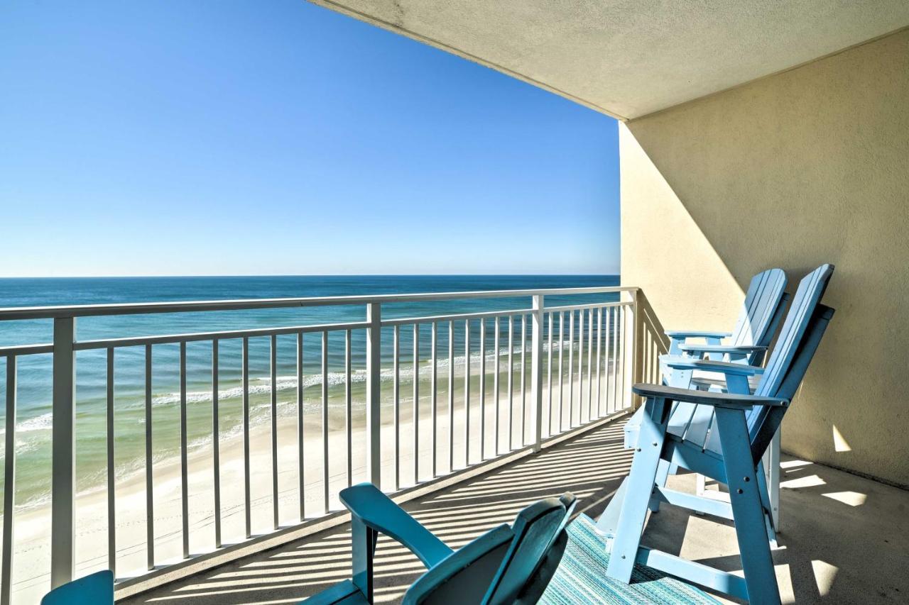 Spectacular Oceanfront Emerald Beach Resort Condo Panama Stadt Exterior foto