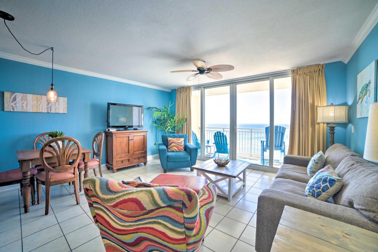 Spectacular Oceanfront Emerald Beach Resort Condo Panama Stadt Exterior foto